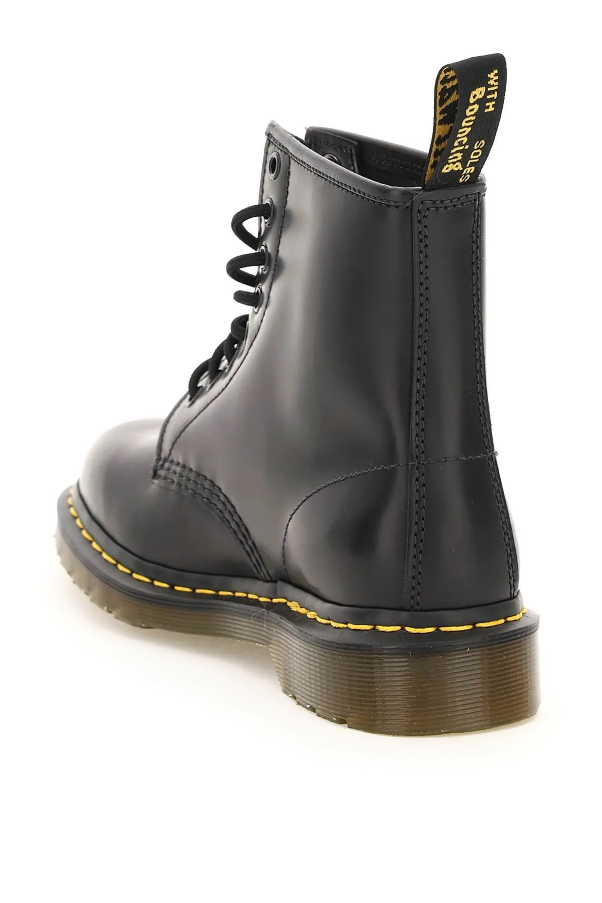 1460 lace-up combat boots black