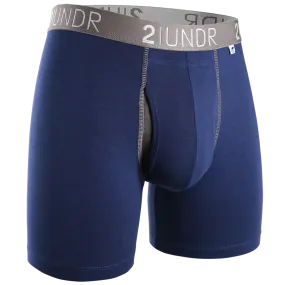 2UNDR Swing Shift Boxer Brief Navy/Grey - Buy Online Now