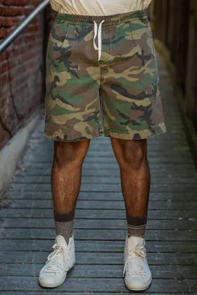 3sixteen Camo Twill Drawstring Shorts