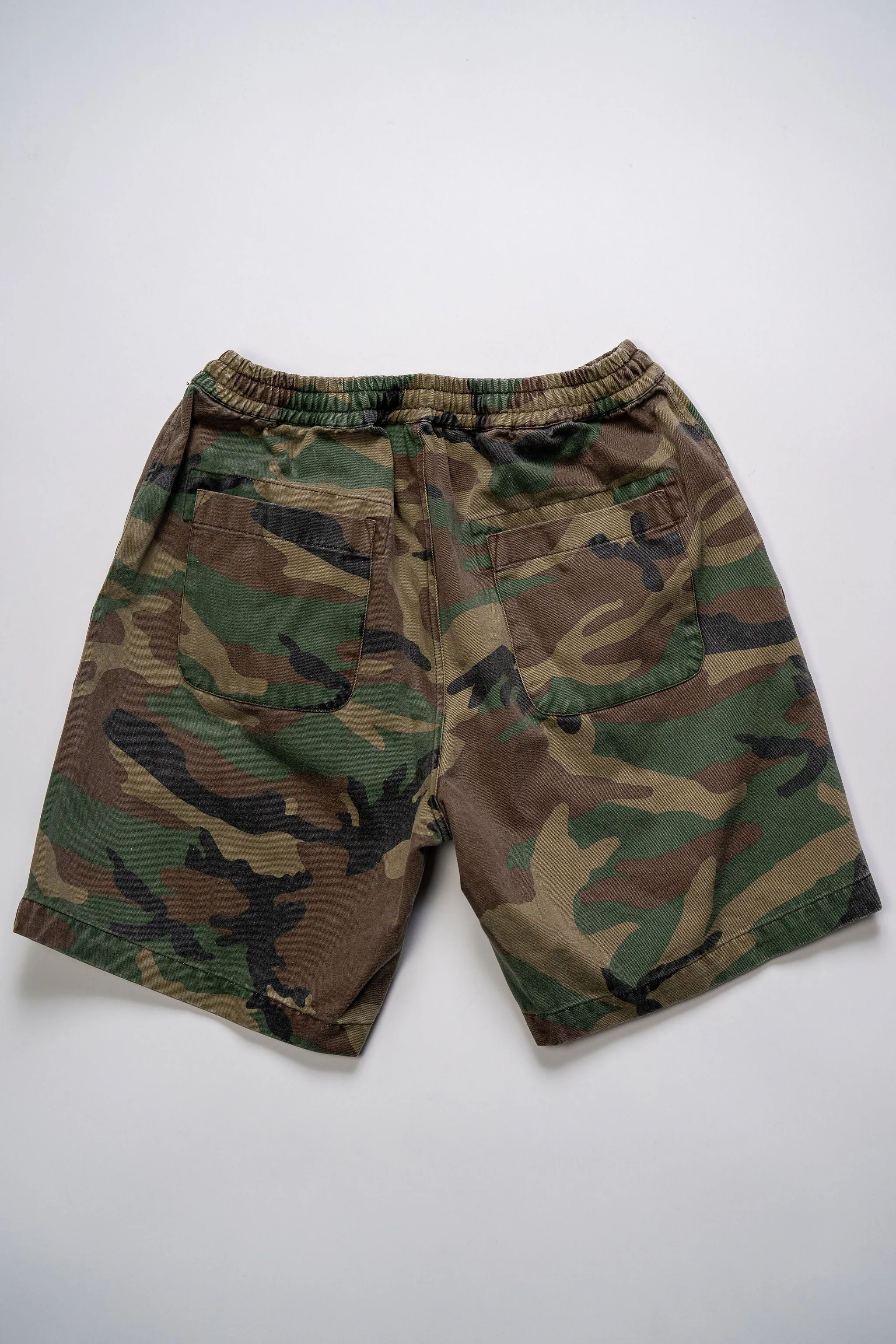 3sixteen Camo Twill Drawstring Shorts