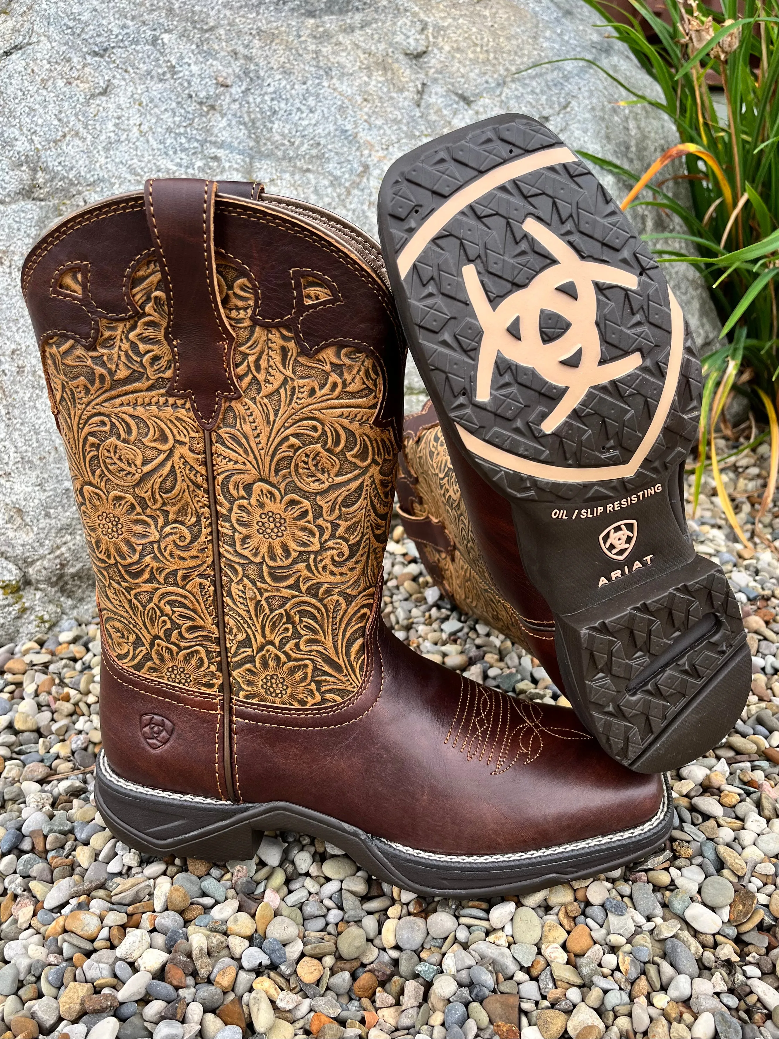 Ariat Anthem Savanna Brown Cowgirl Boots 10042421