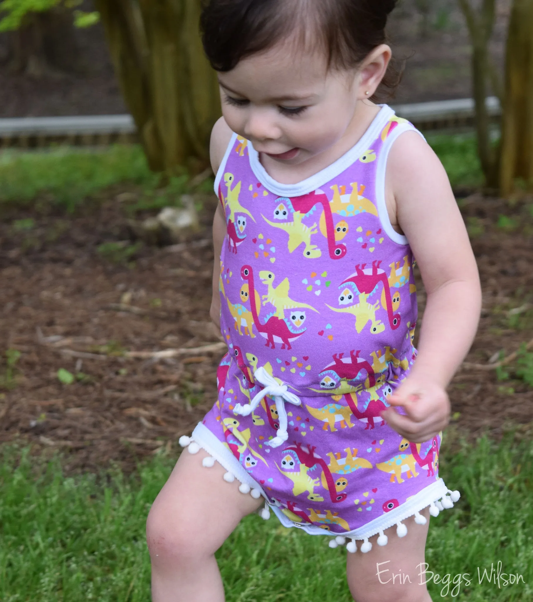 Baby Romper and Crop Top Pattern NB-2T PDF