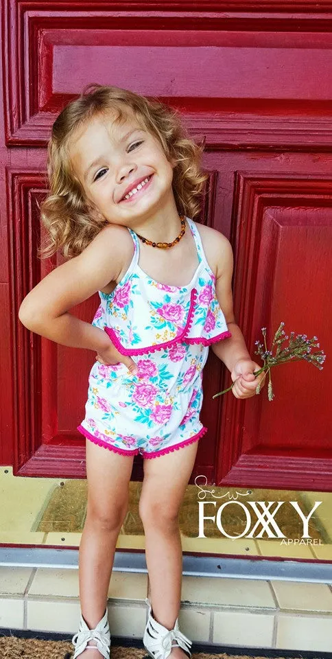 Baby Romper and Crop Top Pattern NB-2T PDF