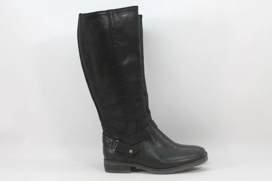 Baretraps Abram Black Boots Women's Size 8M (ZAP12807)