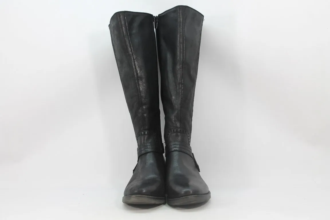 Baretraps Abram Black Boots Women's Size 8M (ZAP12807)