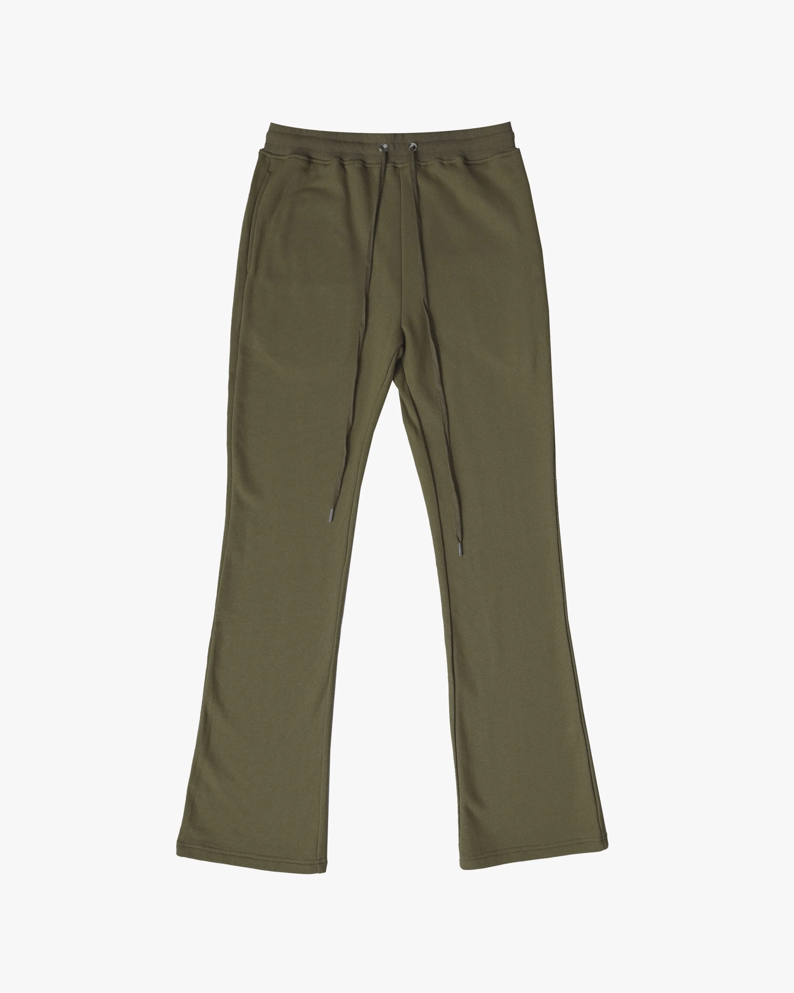 big and tall olive flare sweatpants