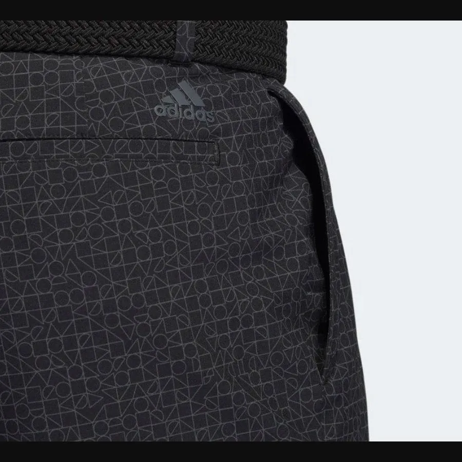 Black Adidas Abstract Print Shorts