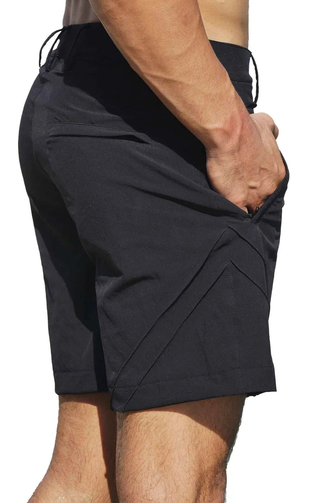 Black Board Shorts Singapore for Men