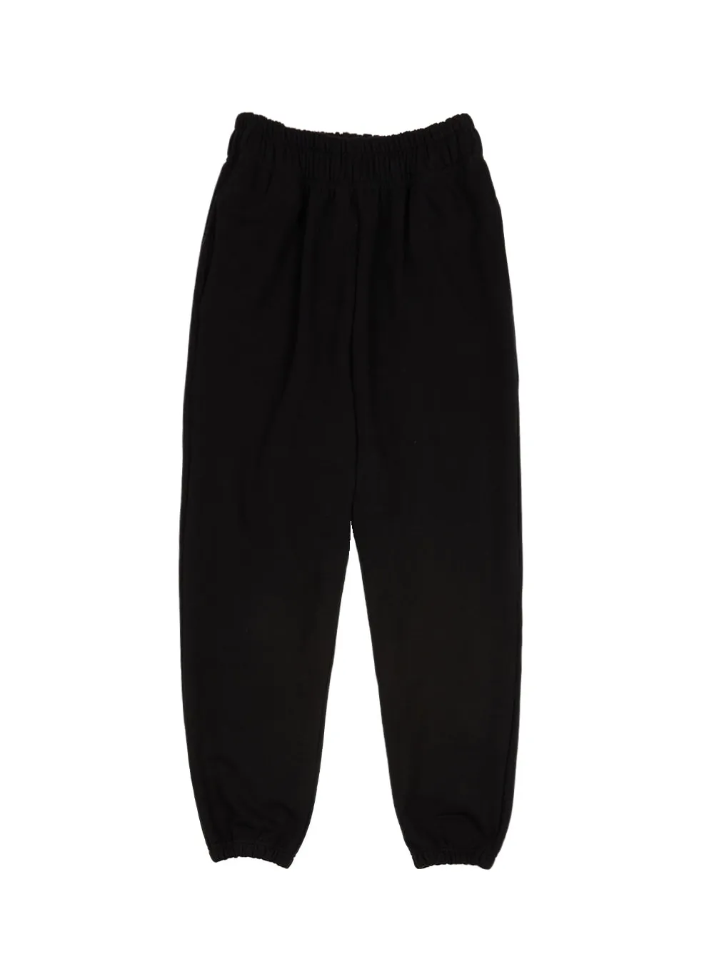 Black Men's Basic Sweatpants IA402