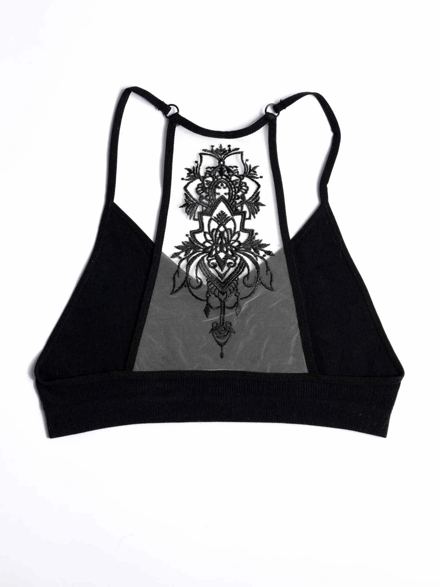 Black Tattoo Bralette