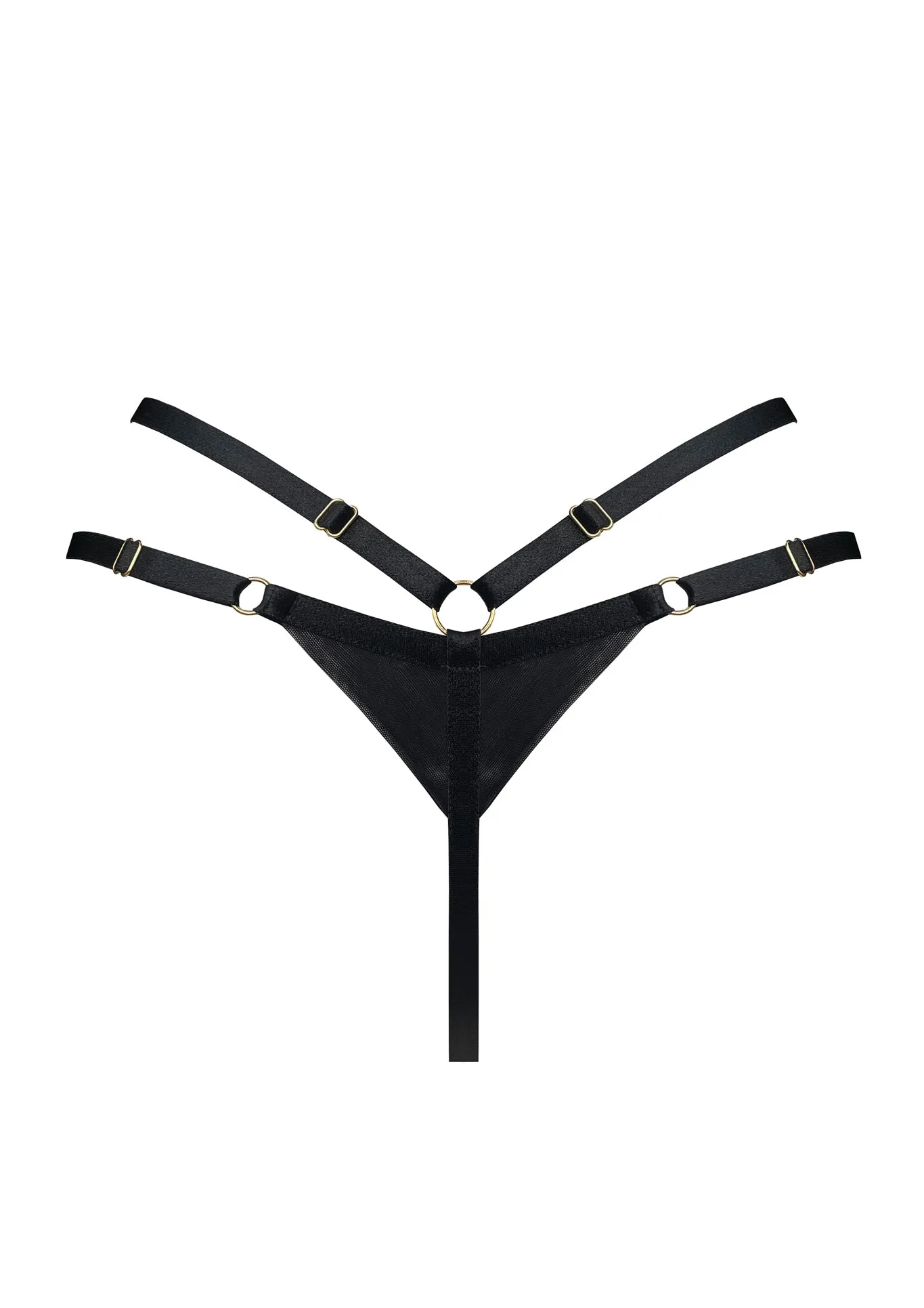 Black Thong Strap Ula