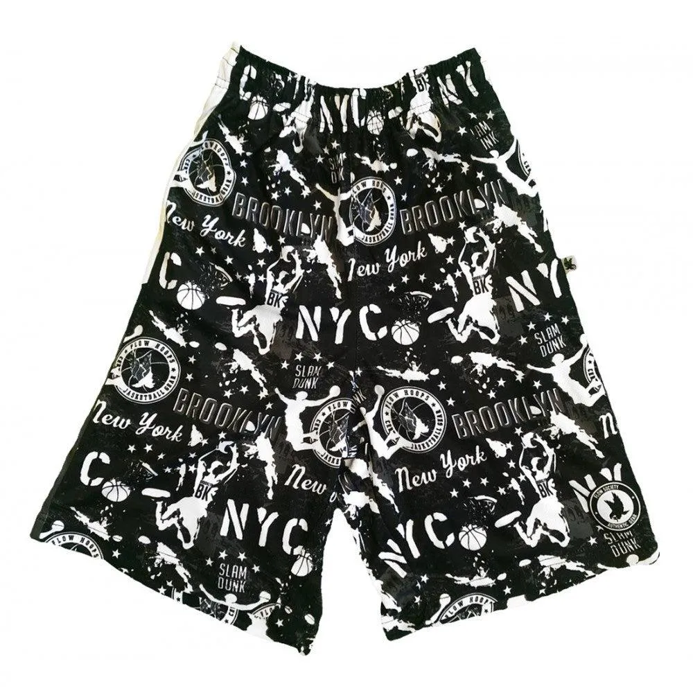 Brooklyn Hoops Attack Shorts for Boys