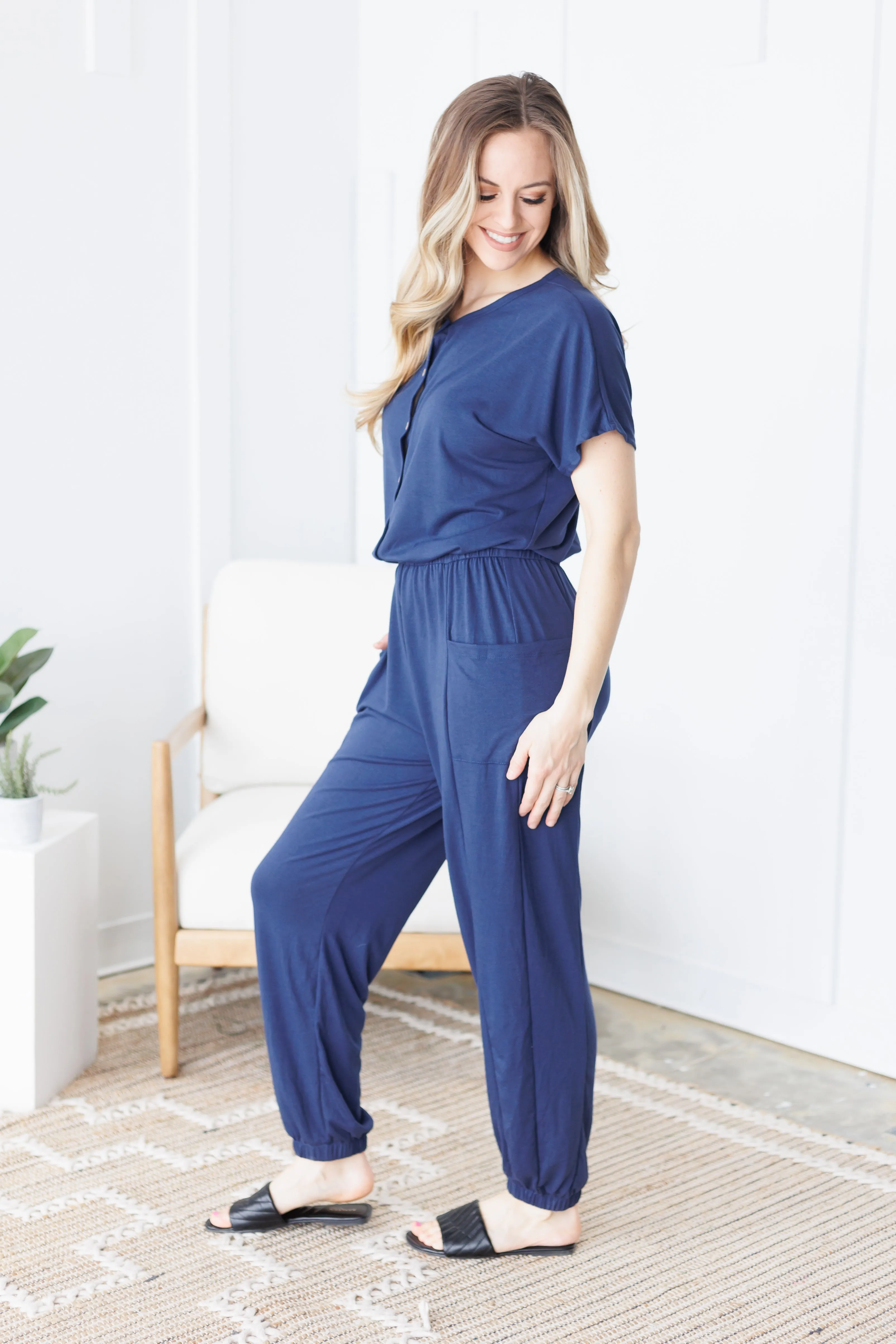 Button-Up Jumpsuit - Shop Now!