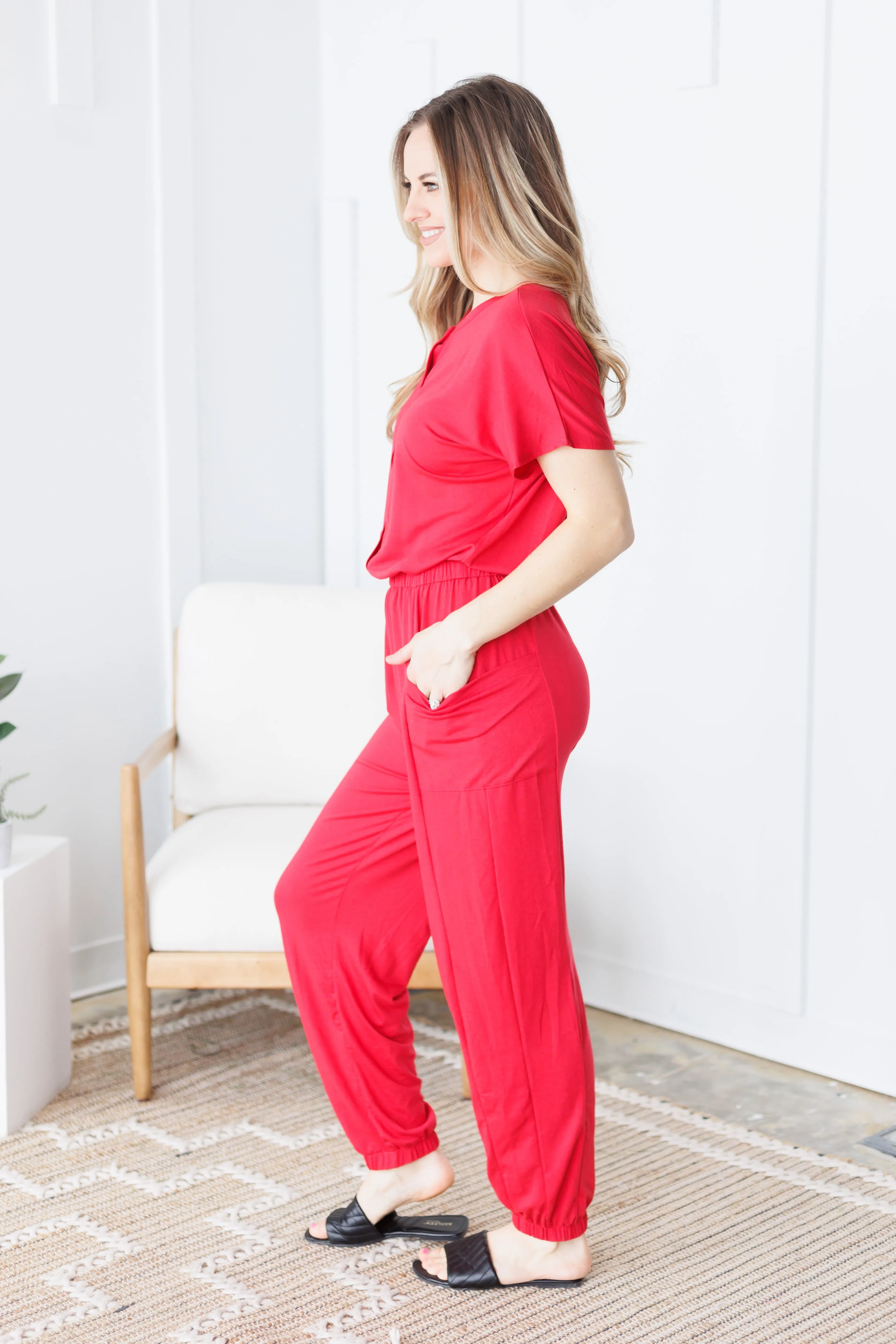 Button-Up Jumpsuit - Shop Now!