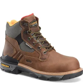 Carolina Chancellor 6 Composite Toe Waterproof Work Boot - Size 10D (Brown)