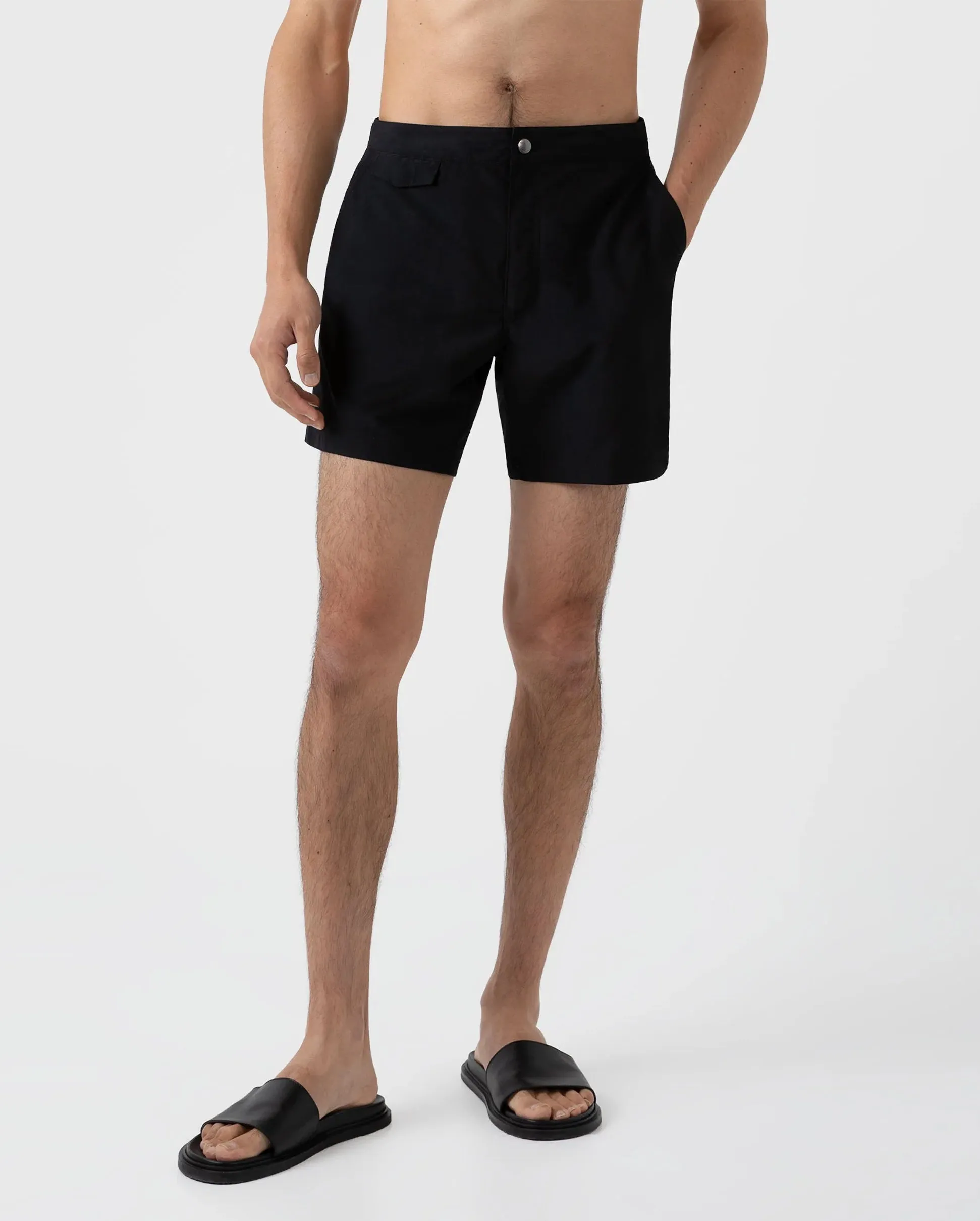 Classic Black Swim Shorts