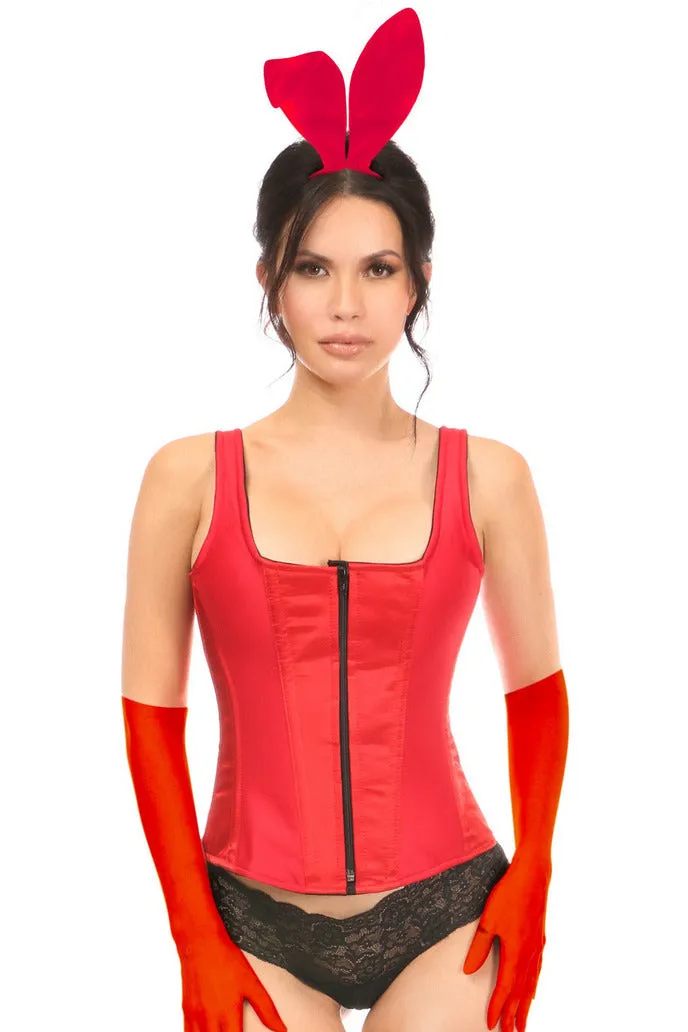 Classic Red Bunny Corset Costume