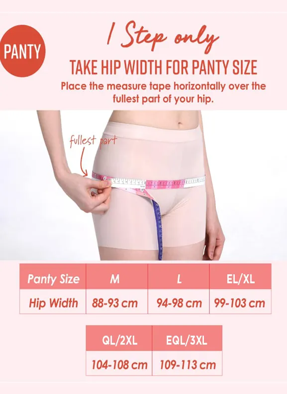 Comfortable Basic Midi Panty