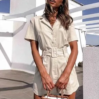 Cyst Belted Jumpsuit