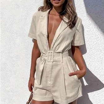 Cyst Belted Jumpsuit