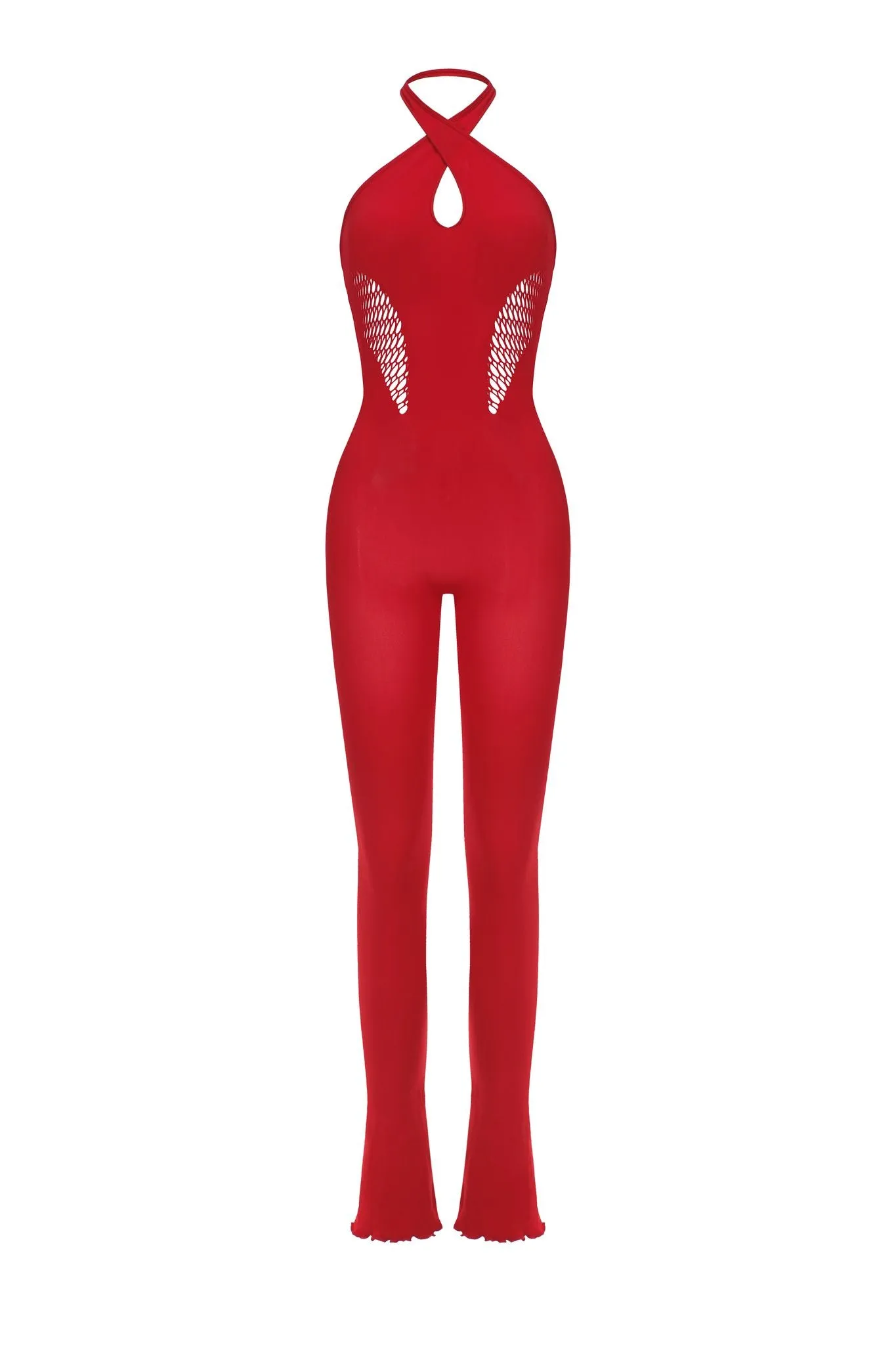 Cystar Red Jumpsuit