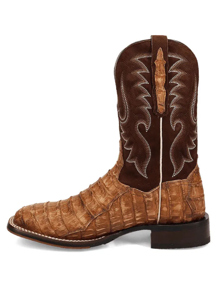 Dan Post LEON Caiman Square Toe Boot Brass - Men's DP5015