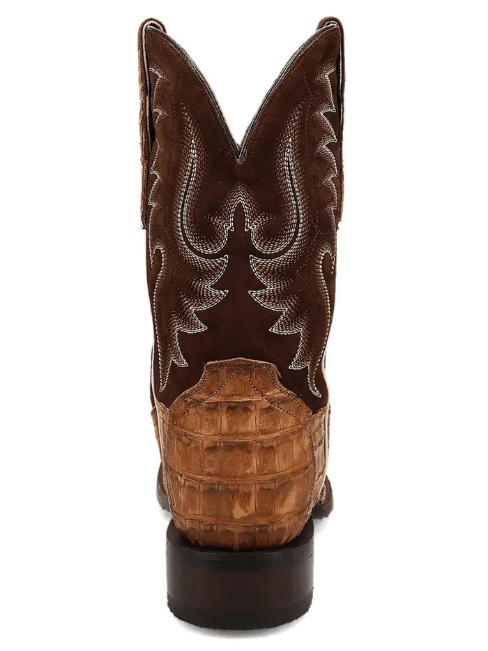 Dan Post LEON Caiman Square Toe Boot Brass - Men's DP5015