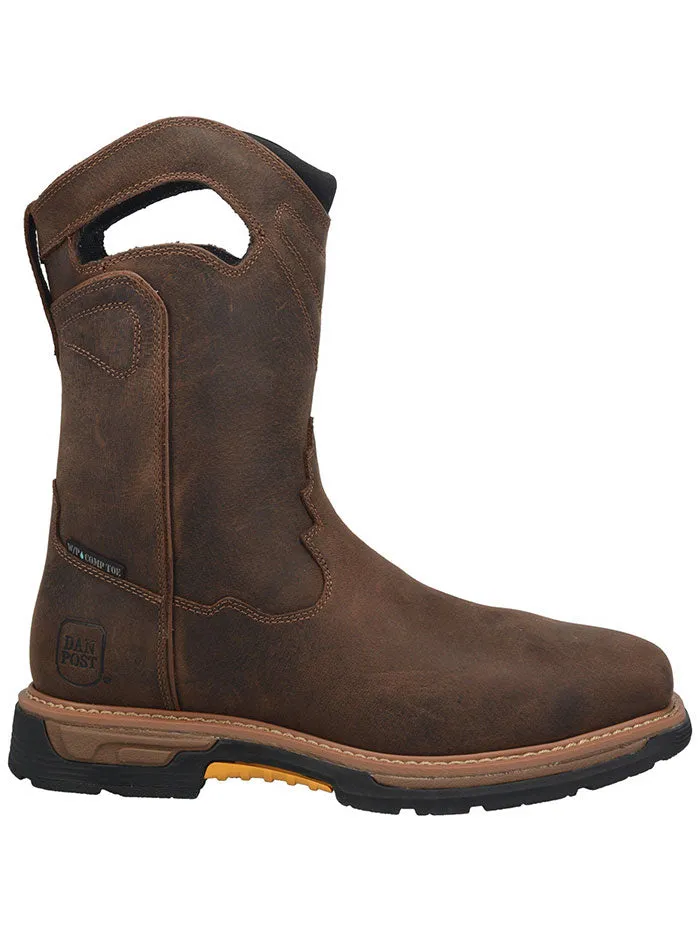 Dan Post Thunderhead waterproof work boot tan - Men's DP56423.