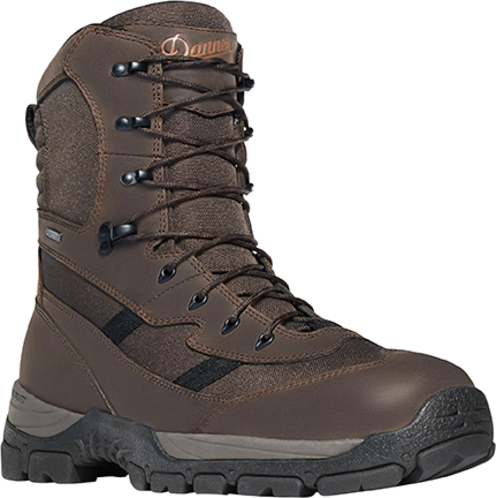 Danner Alsea Brown Leather GTX Hunting Boots - 8in Men's