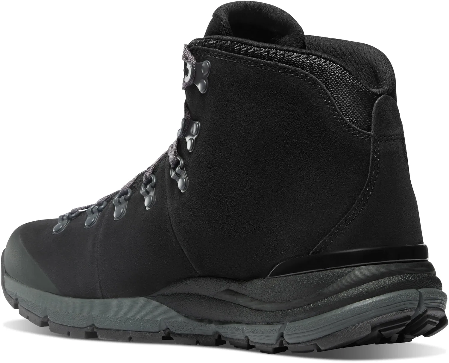 Danner Men's Mountain 600 Jet Black/Dark Shadow Suede Hiking Boots.