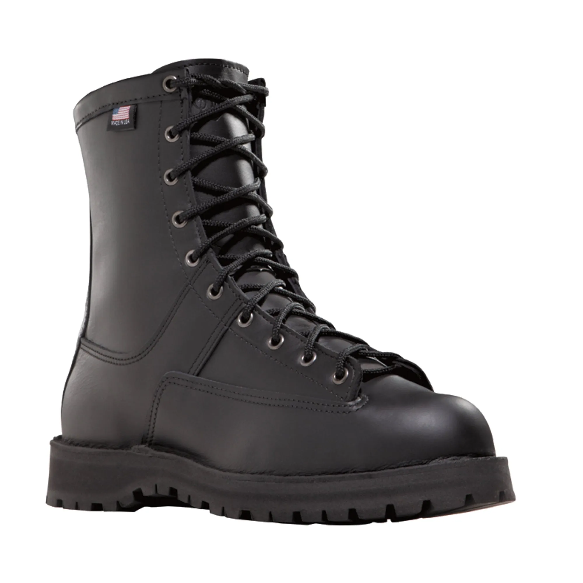 Danner Recon 8in 200G Men's Black Leather Goretex Military Boots - 69410