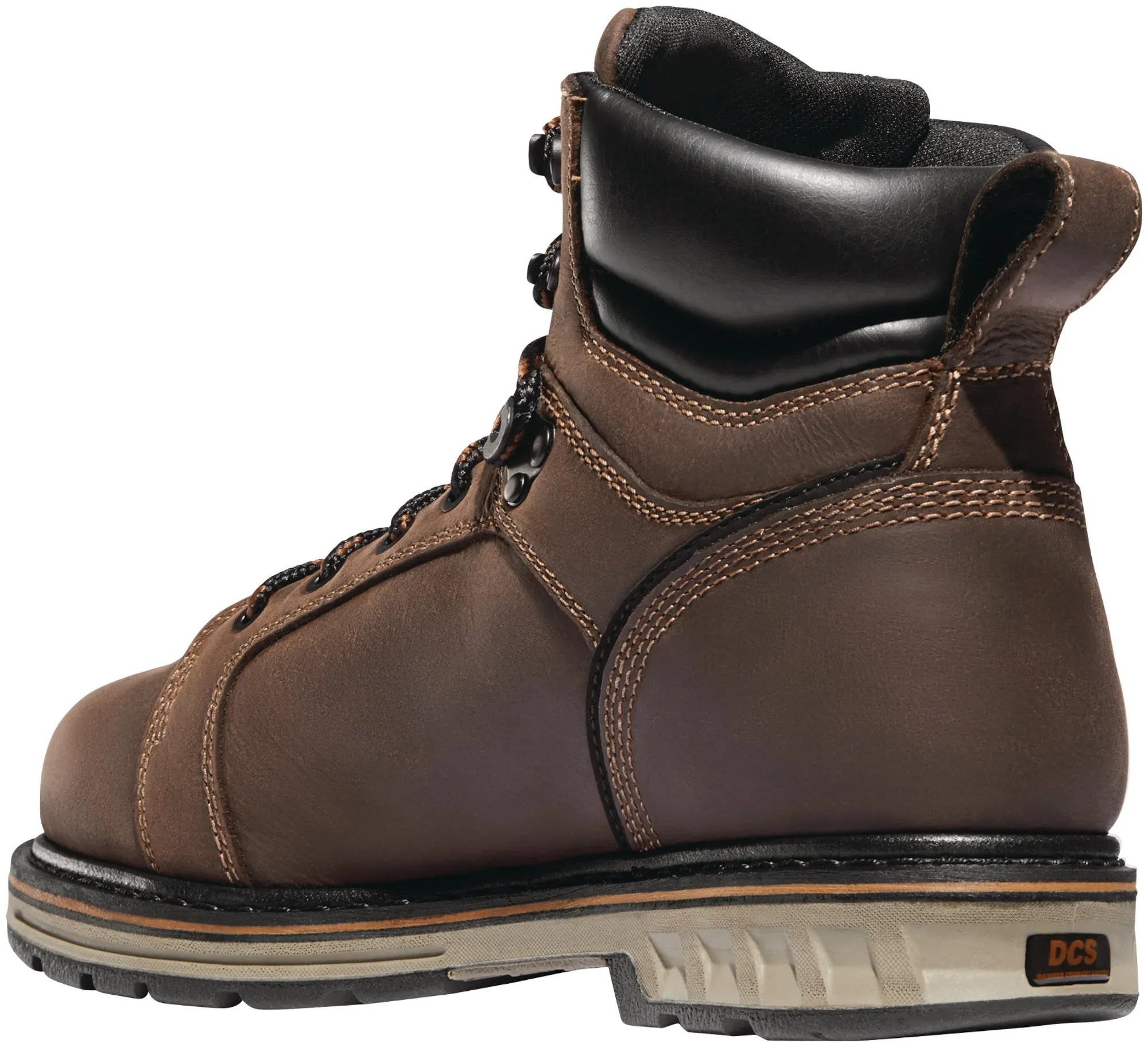 Danner Steel Yard Brown Leather Work Boots