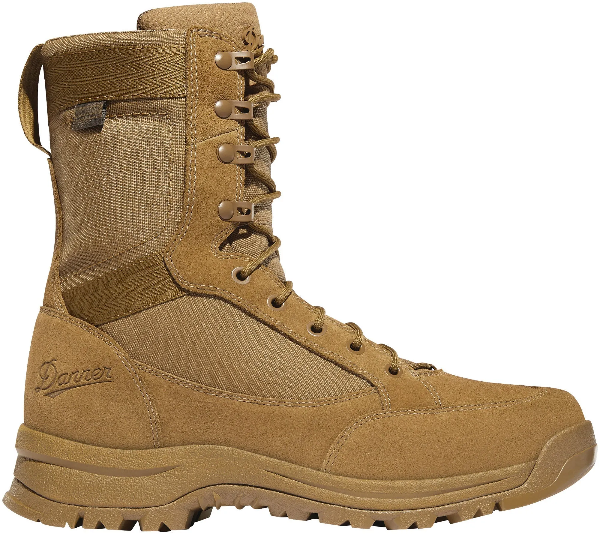 Danner Tanicus Mens Coyote Leather Side Zip Military Boots