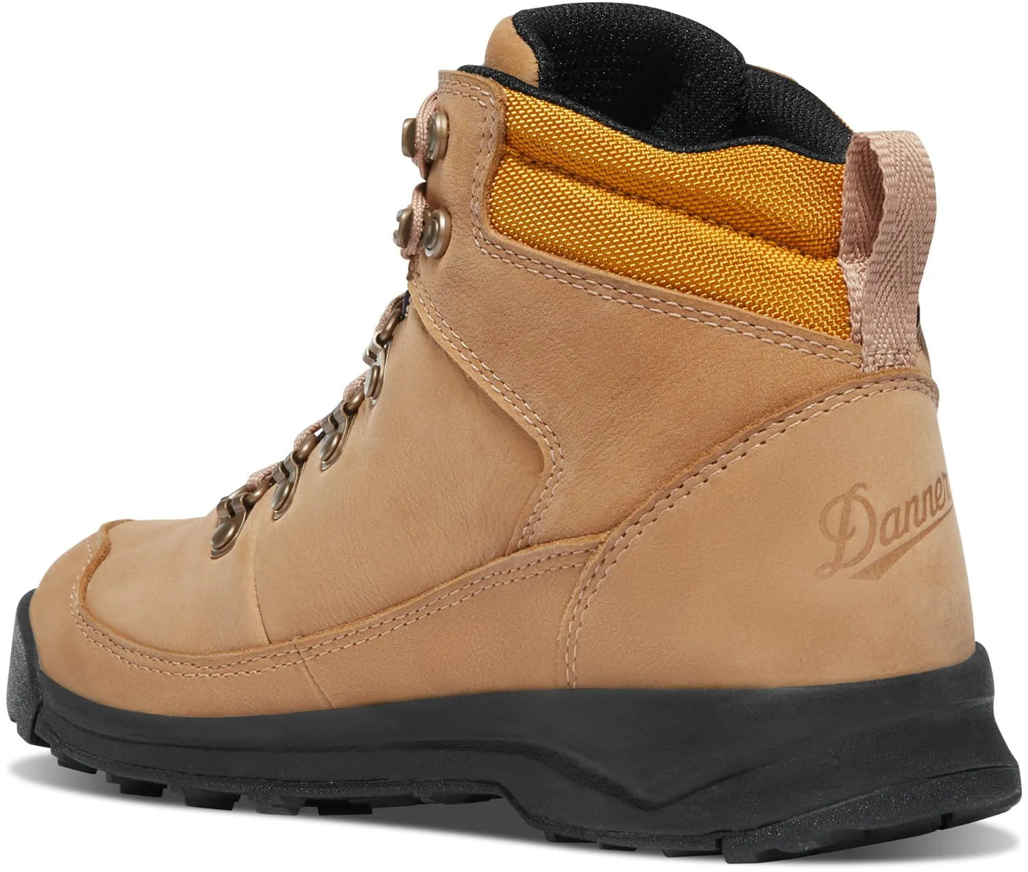 Danner women's work boots - Adrika Macaroon/Pyrite Nubuck