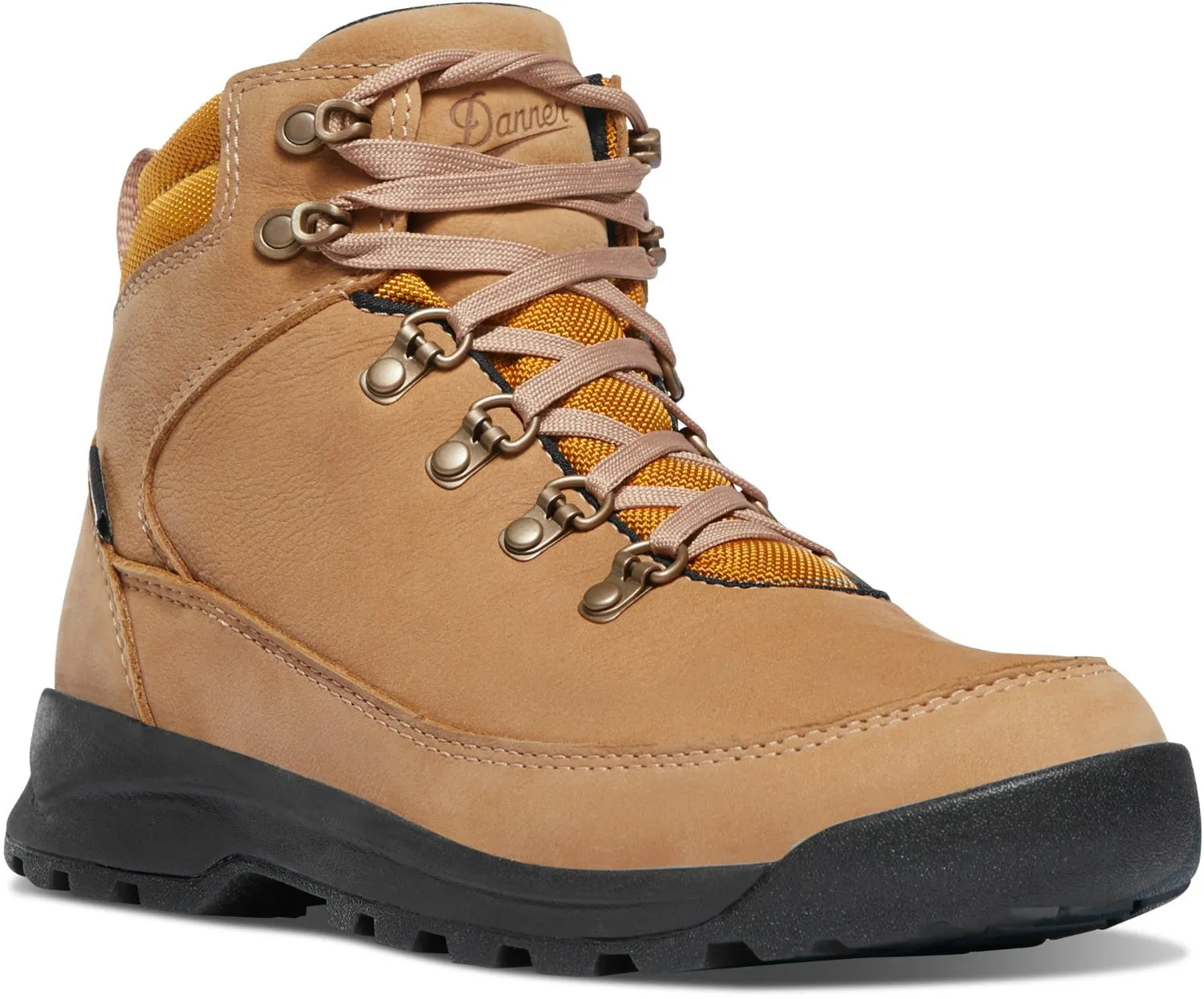 Danner women's work boots - Adrika Macaroon/Pyrite Nubuck