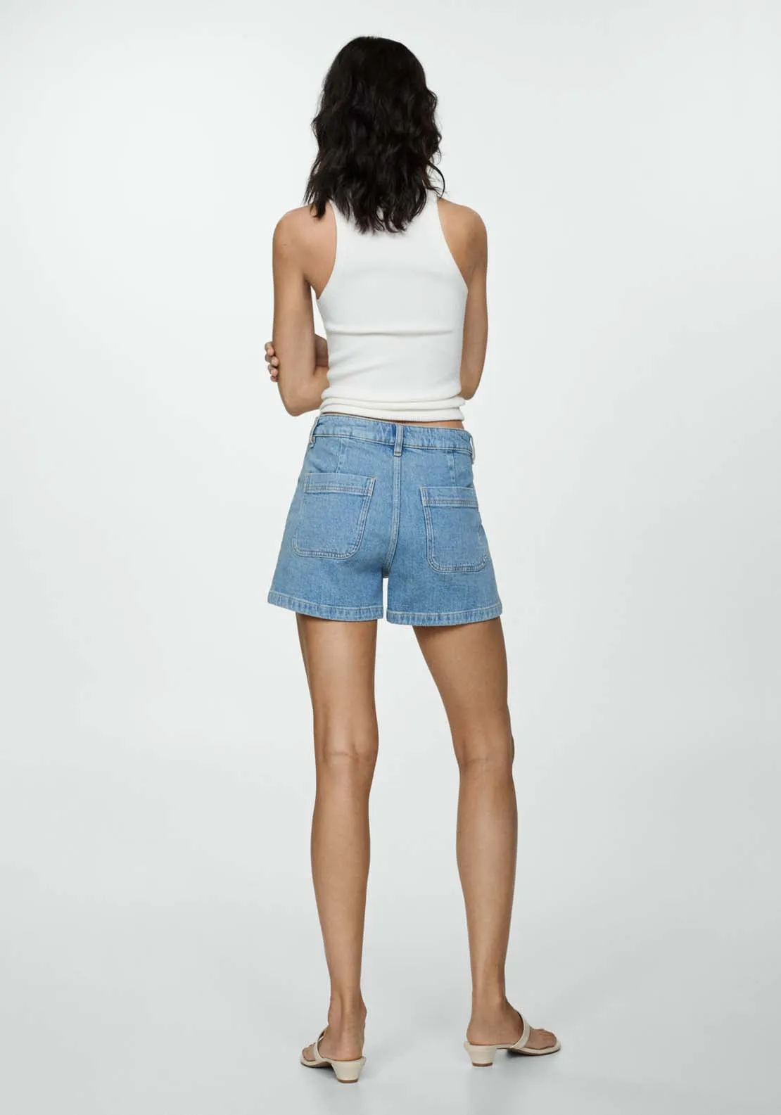 Denim shorts with pockets: Best deals & latest styles - Shop now!