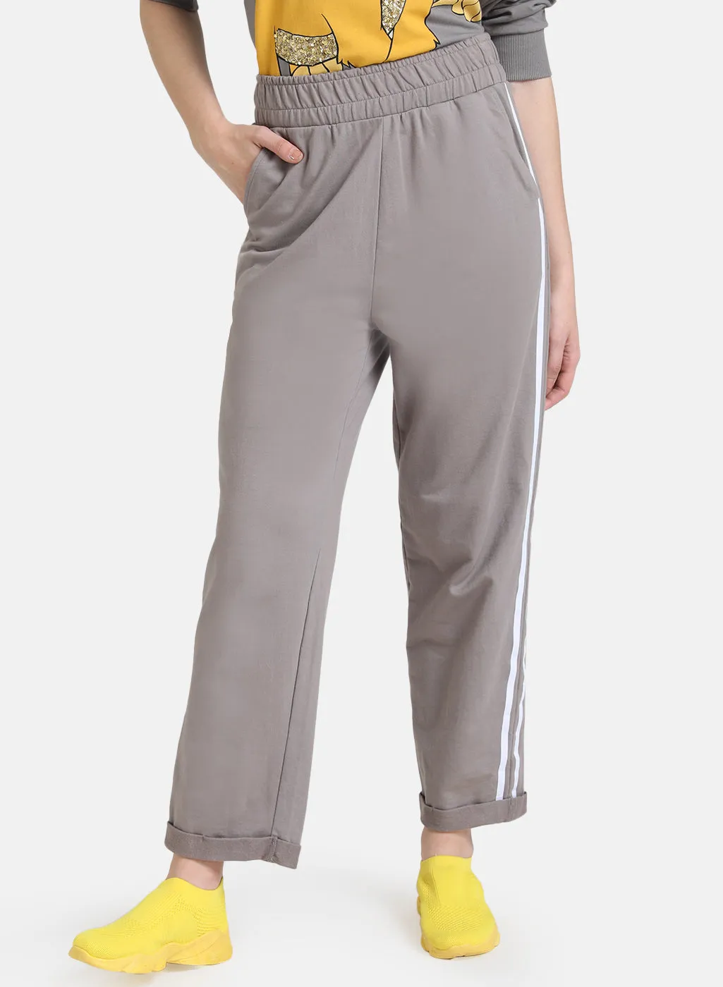 Disney Contrast Tape Sweatpants