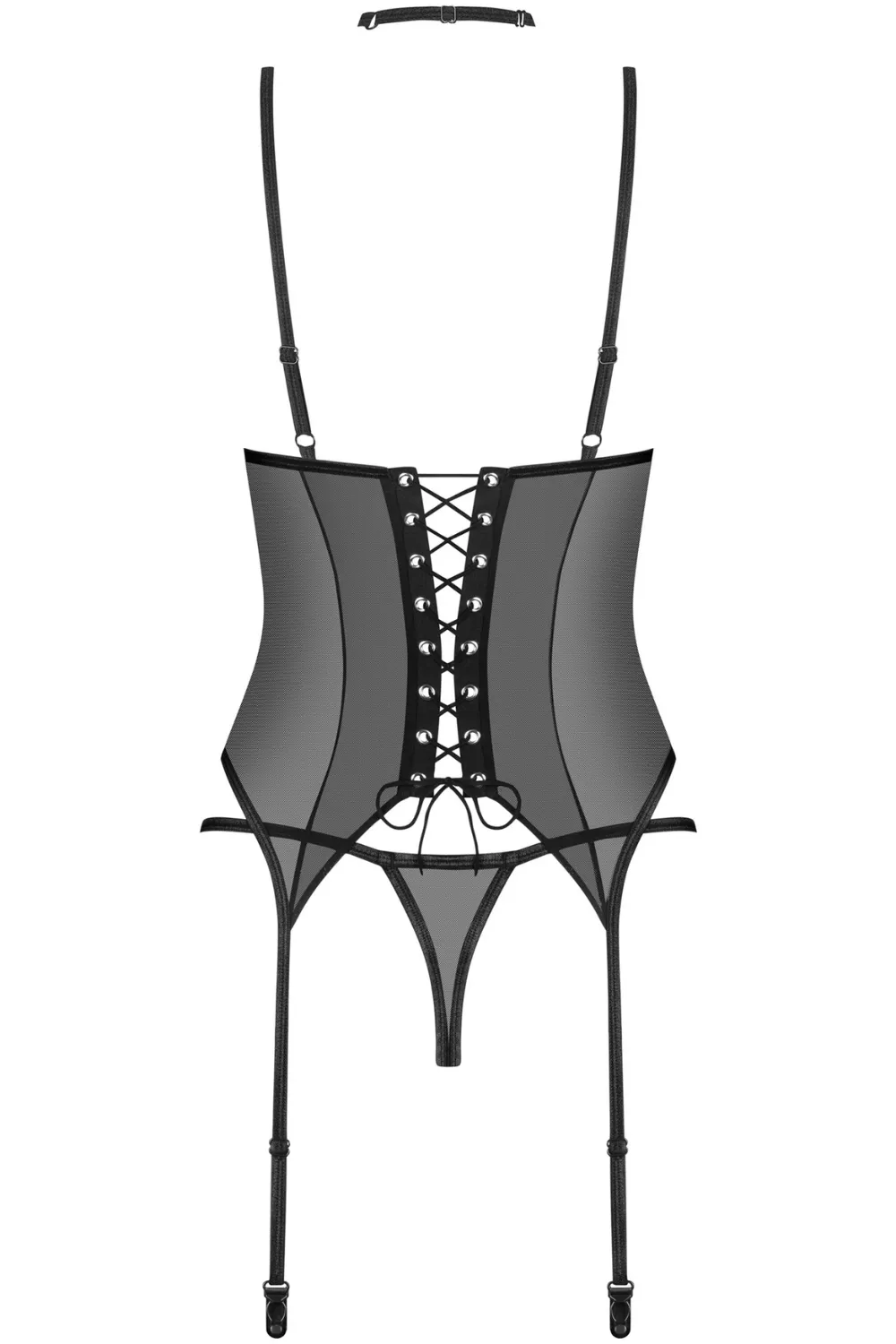 Donarella Choker Corset Thong - Shop Now