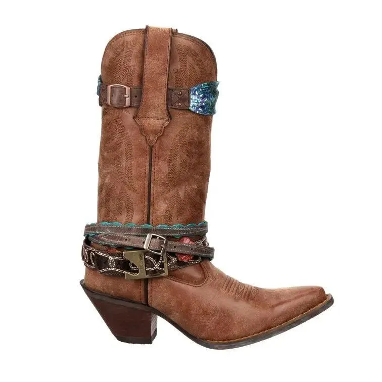 Durango Crush Women’s Western Boot DCRD145 - Best Accessories Included