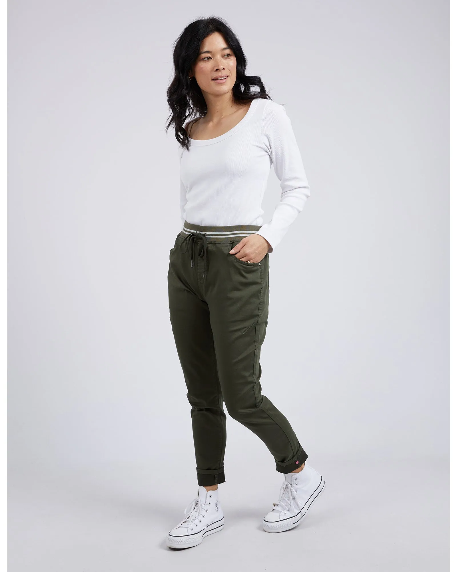 Elm Margot Jogger Khaki