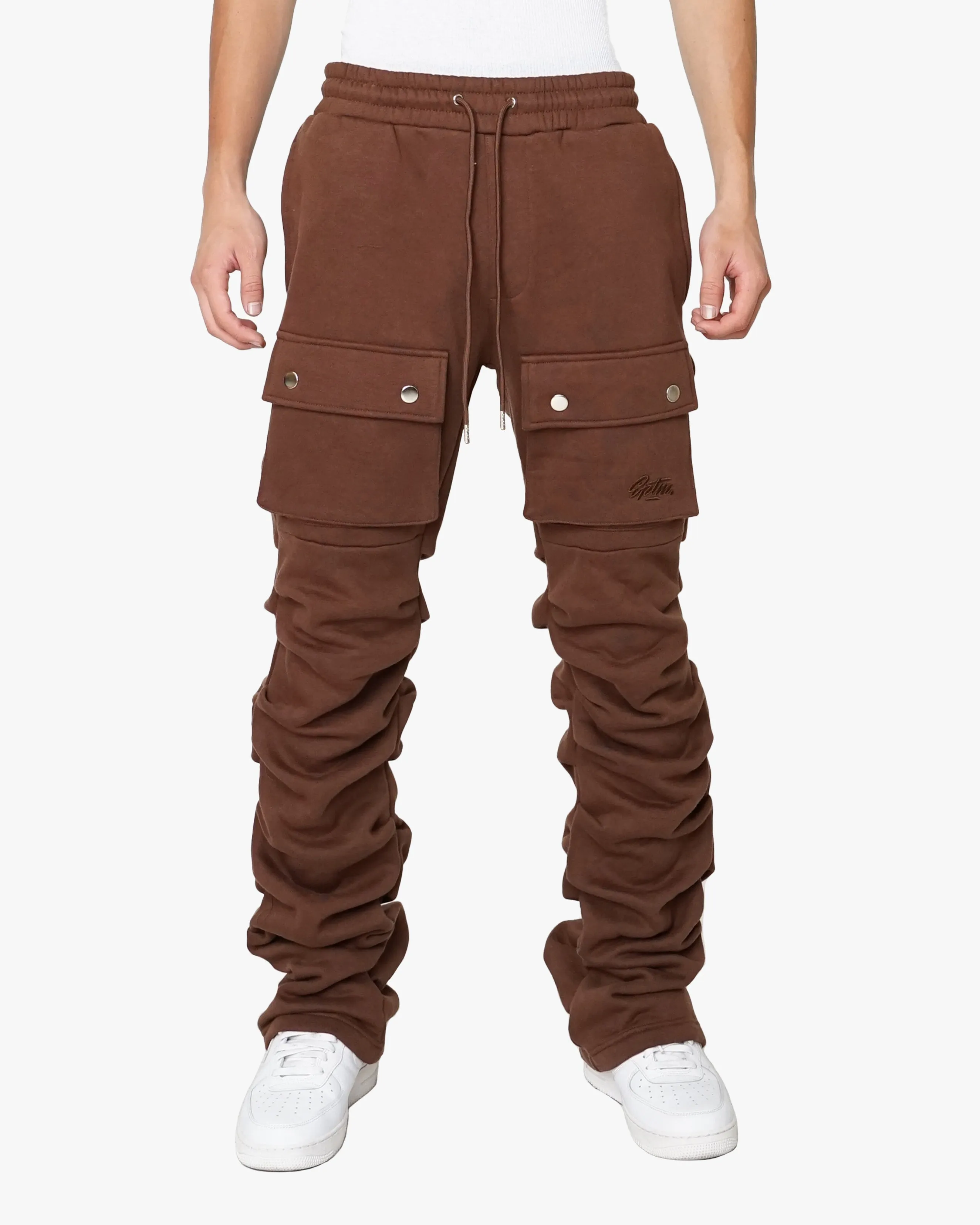 EPTM Brown Cargo Sweatpants