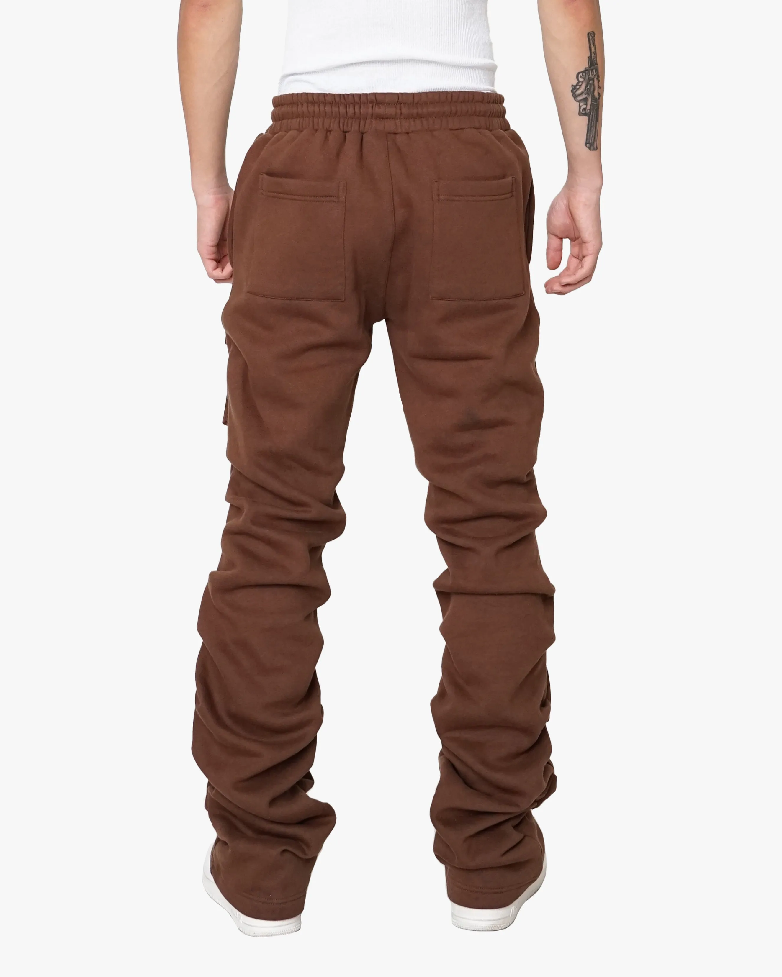 EPTM Brown Cargo Sweatpants