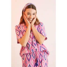 ethnic patterned sleepwear