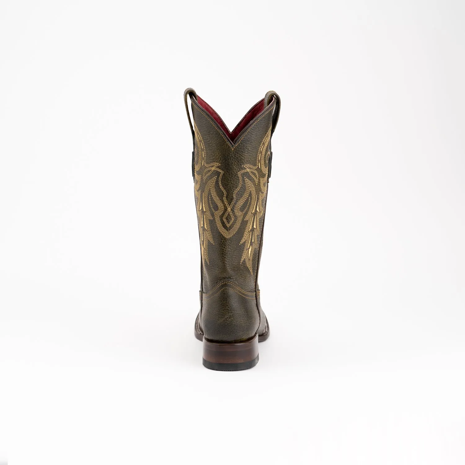 Ferrini Blaze Moss Leather Cowgirl Boots