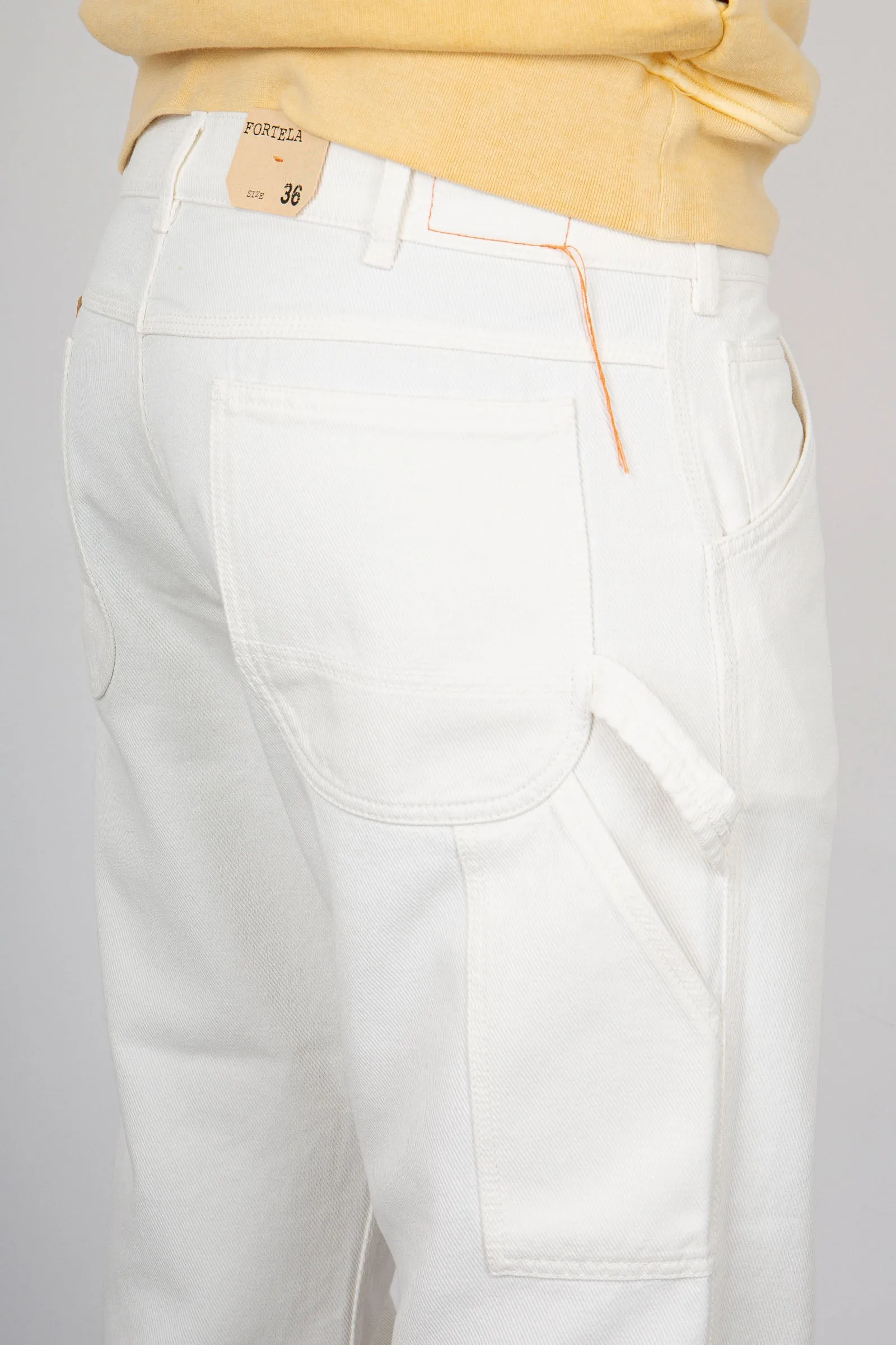 Fortela Jeans White Denim Allen.