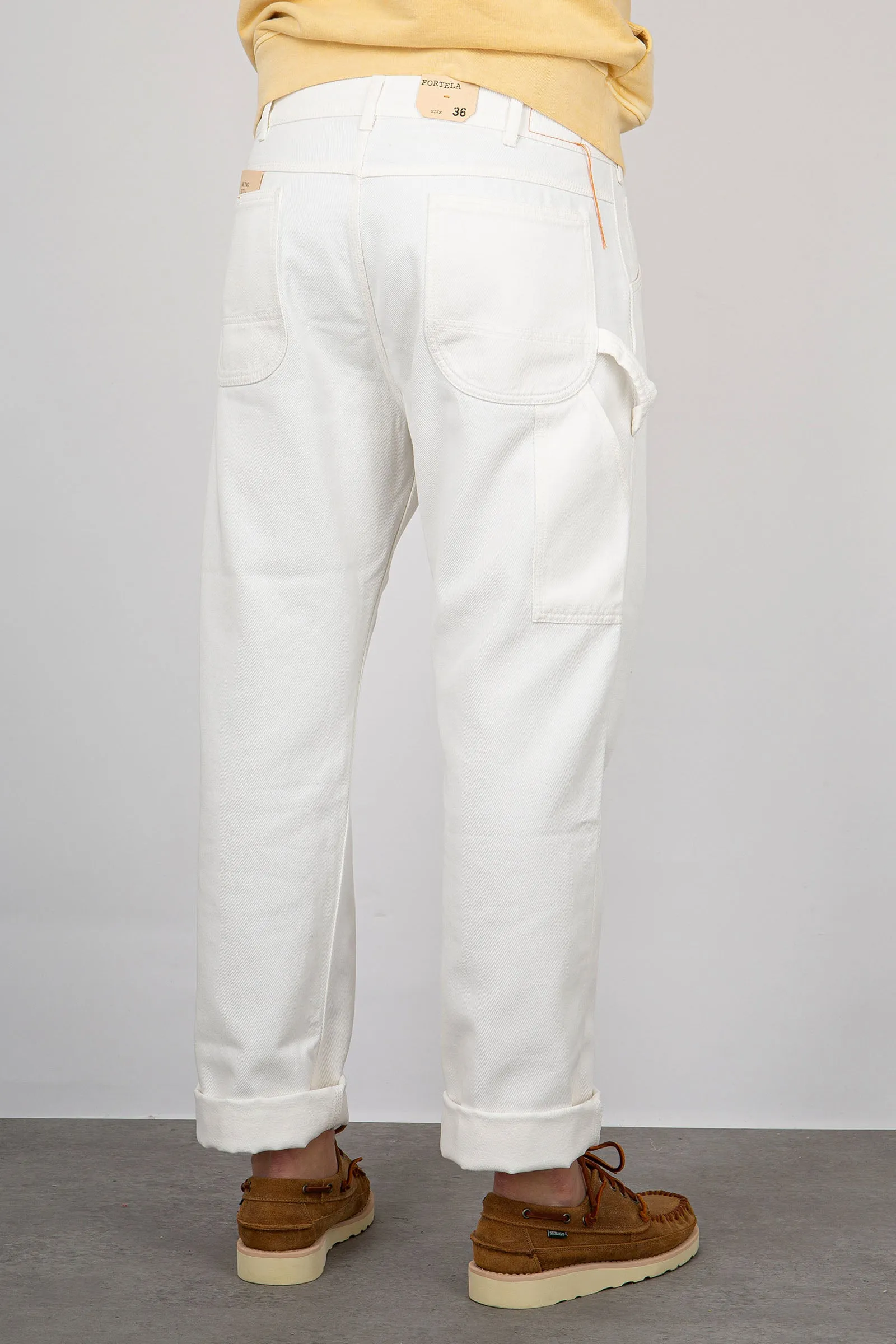 Fortela Jeans White Denim Allen.