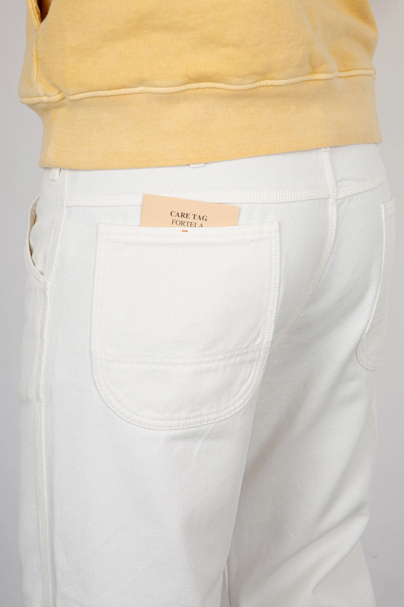 Fortela Jeans White Denim Allen.