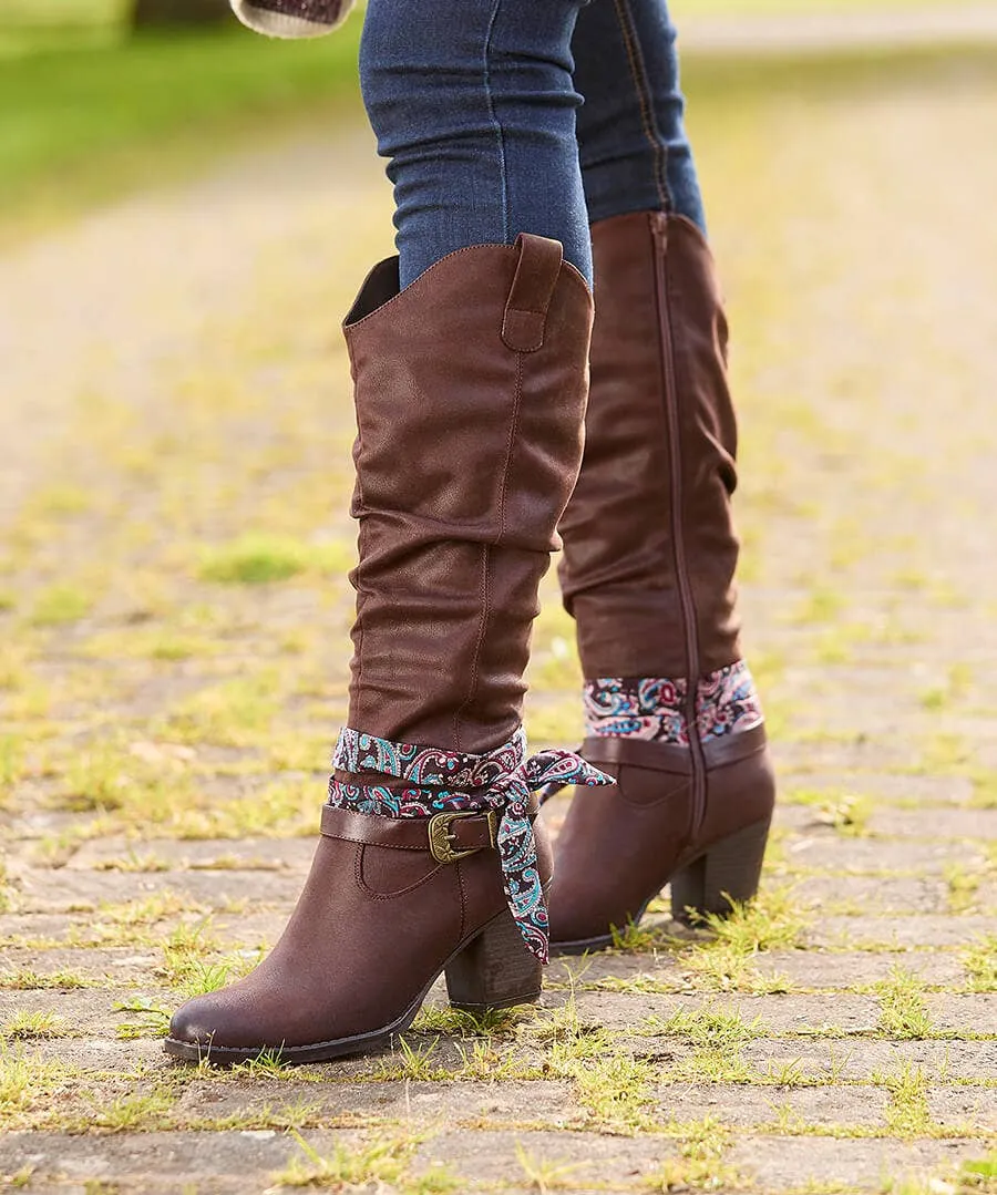 Free Spirit Bandana Boots - Shop Now!