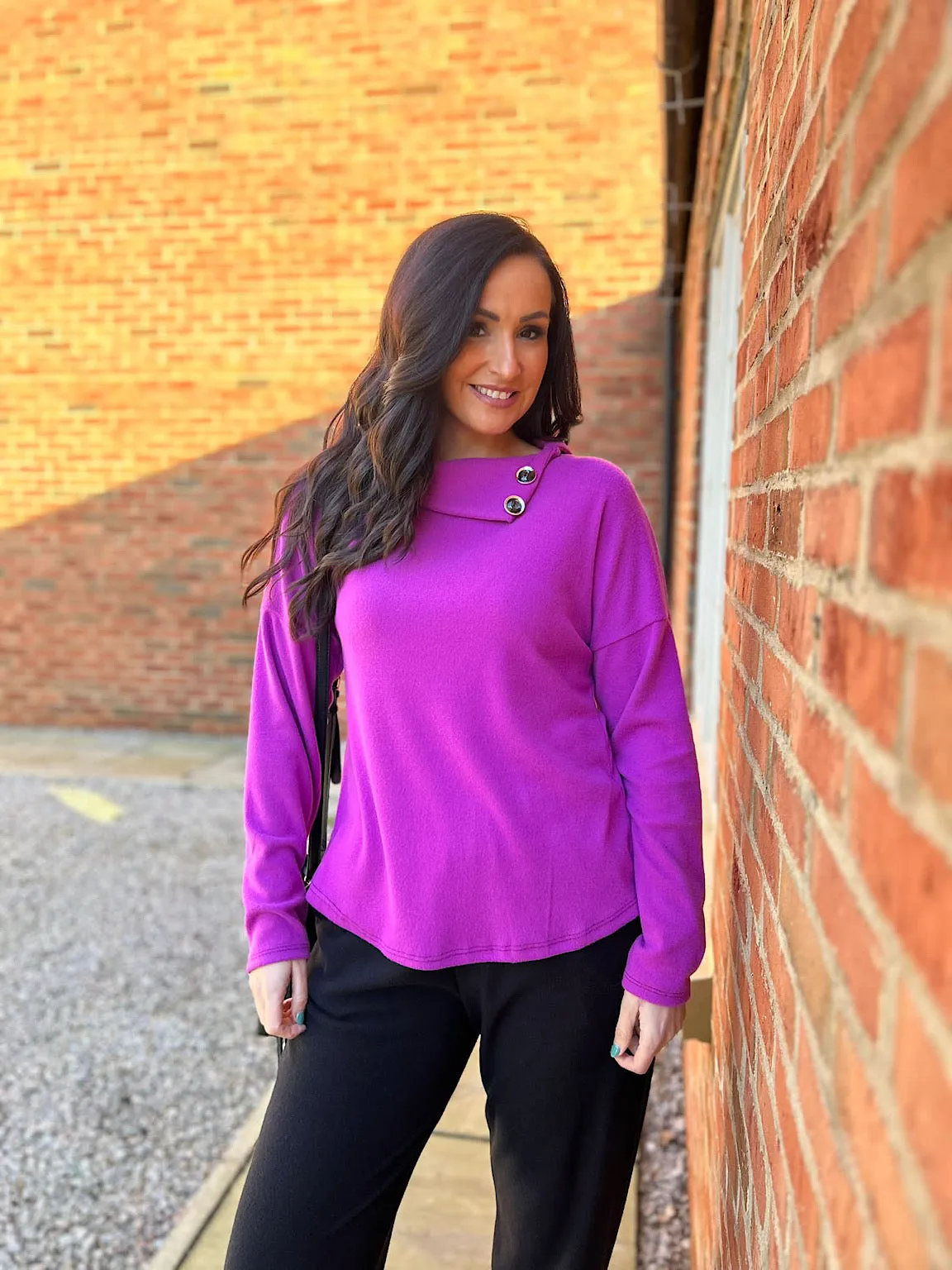 Grape Collar Knit Lucy - Buy Online