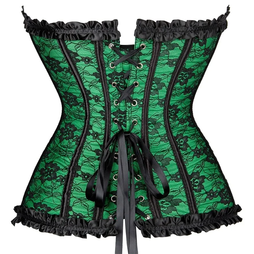 Green Drag Corset Hurricane